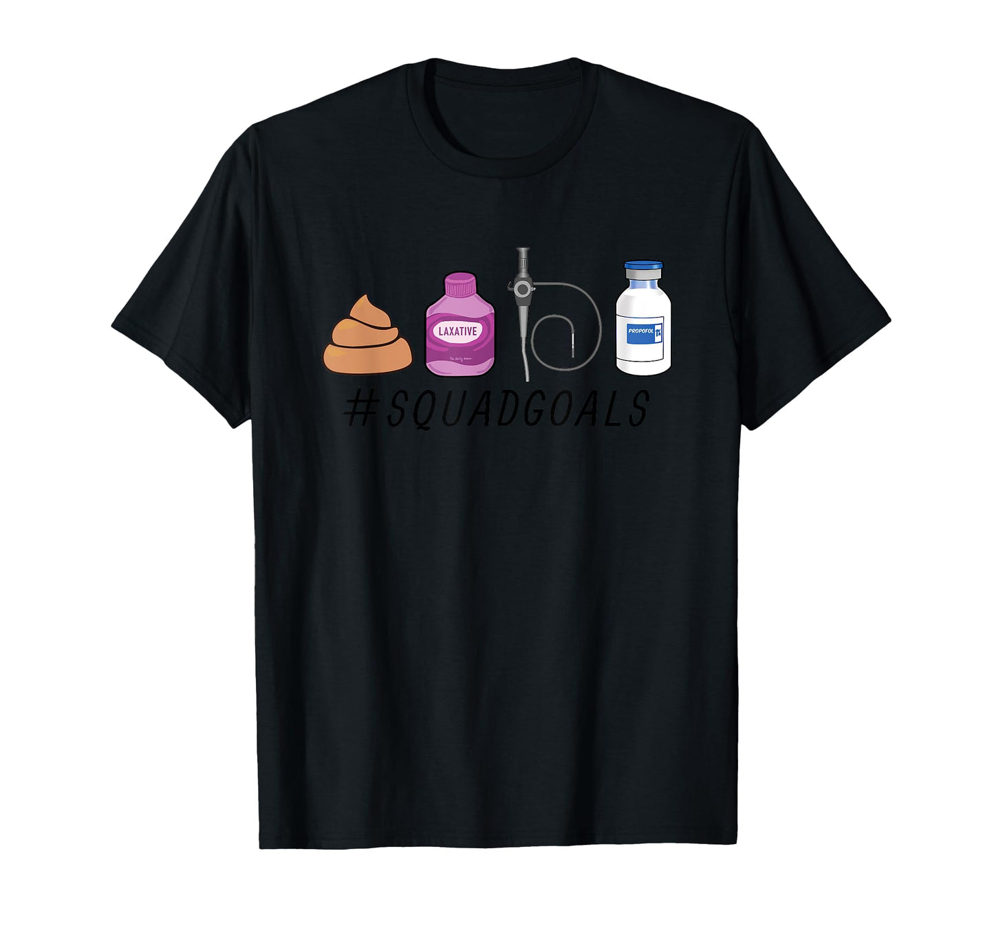 GI Endo Squad Goals Funny GI Nurse Colonoscopy Endoscopy Rn T-Shirt
