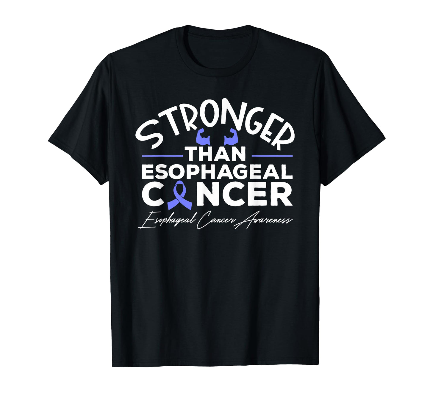 Stronger Than Esophageal Cancer Esophageal Cancer Awareness T-Shirt