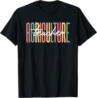 100th Day Of School Agriculture Teachers Squad AG Teacher T-Shirt for Men Women