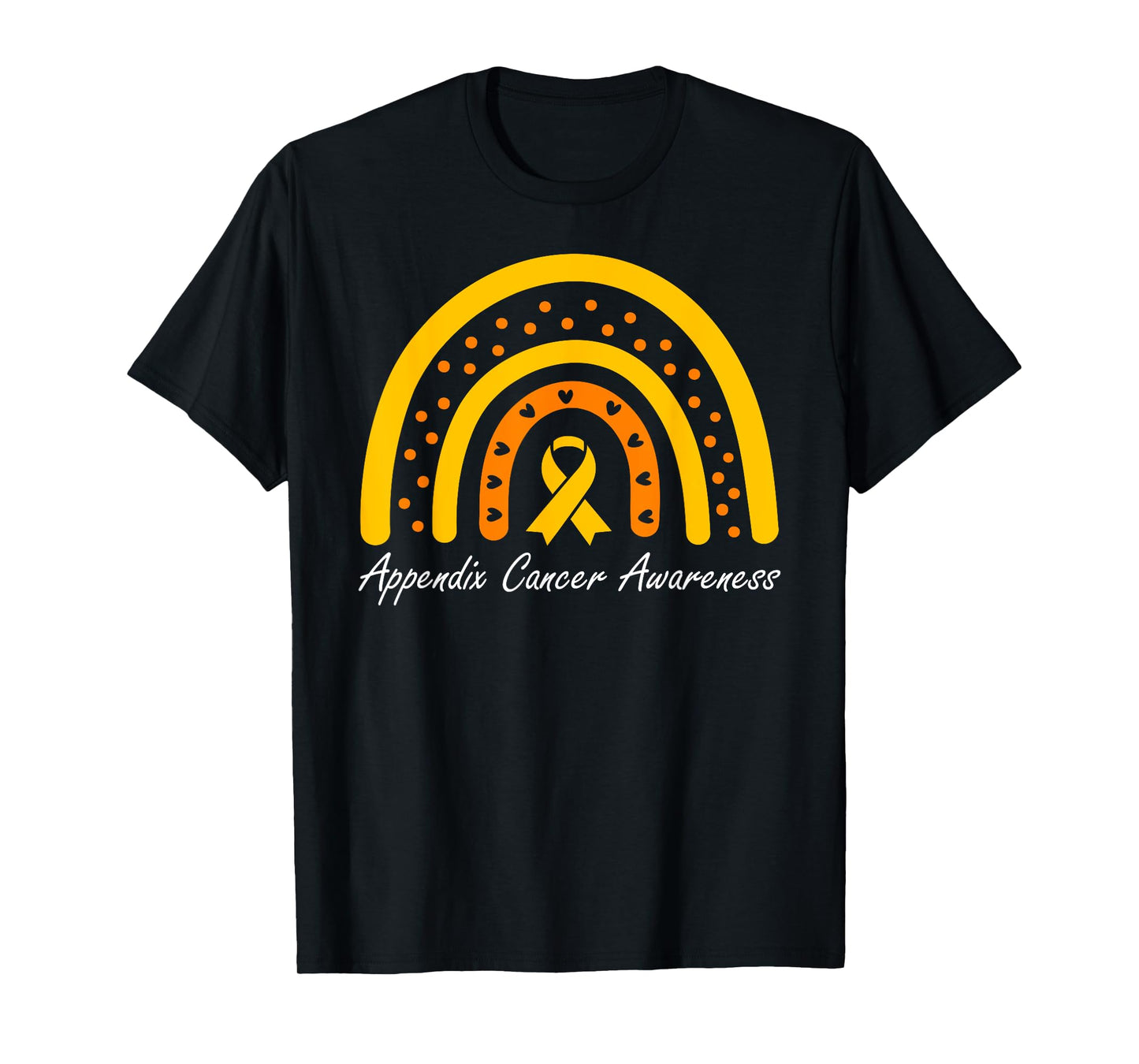 Appendix Cancer Awareness Support T-Shirt