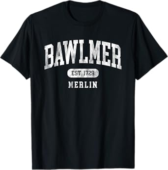 Bawlmer Merlin Charm City Funny Baltimore slang souvenir T-Shirt
