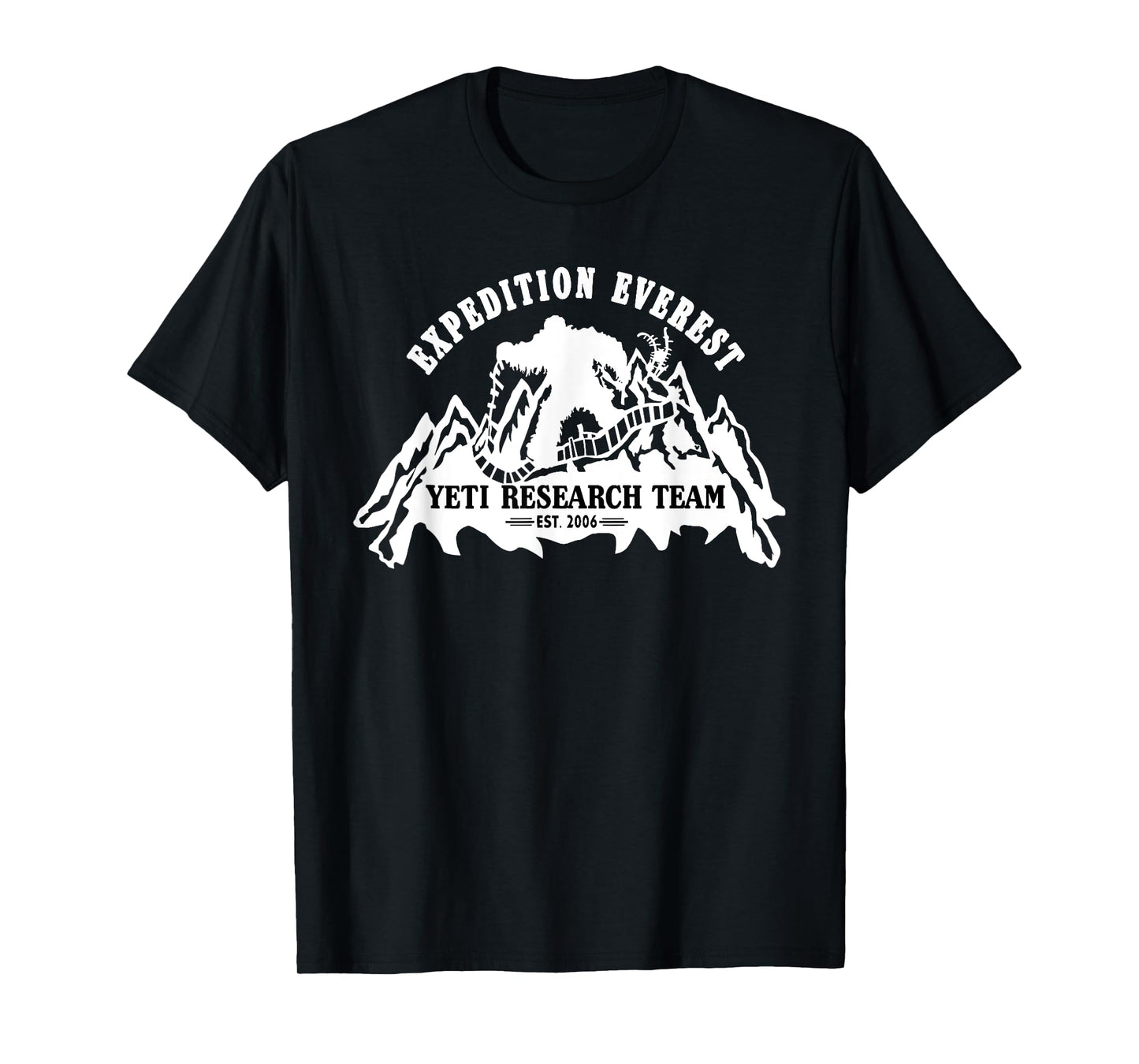 Mountain Lovers Expedition Everest, Animal Theme Park Trip T-Shirt