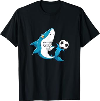 Cute soccer shark for soccer players T-Shirt