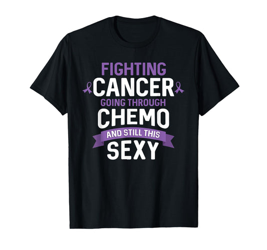 Fighting Cancer Going Through Chemo and Still This Sexy T-Shirt