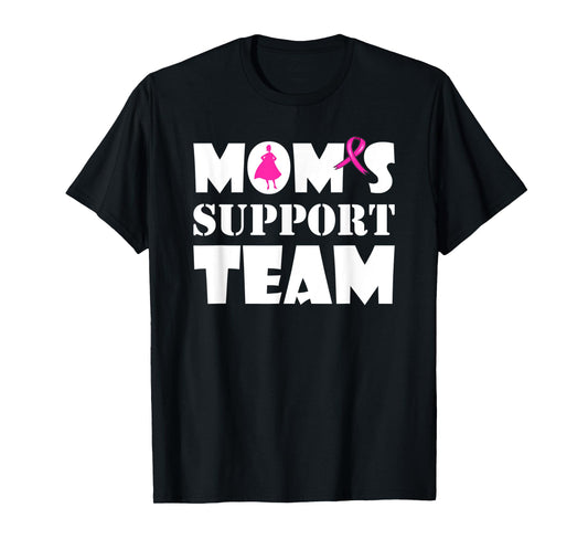 Breast Cancer Superhero Survivor Mom's Support Team 2021 T-Shirt