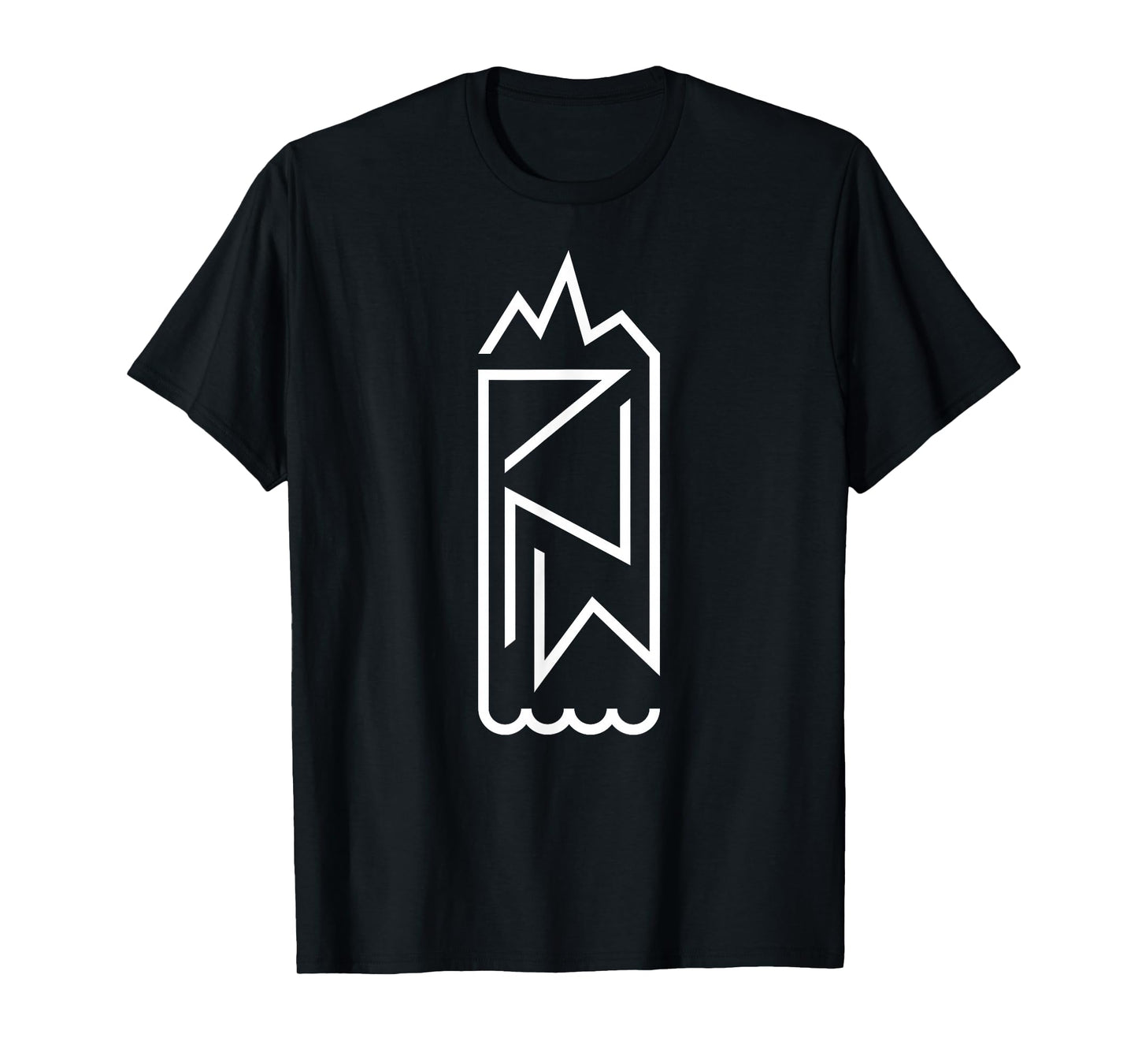 PNW Earth and Water Minimal – Cascadia Pacific Northwest T-Shirt