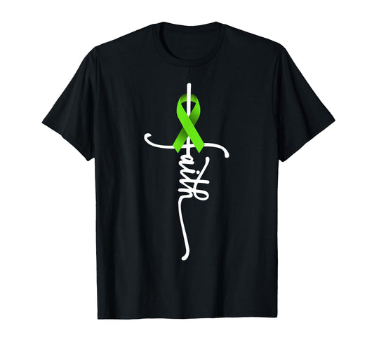 Non-Hodgkin Lymphoma Cancer Faith Cancer Awareness Support T-Shirt