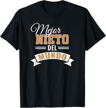 Mejor Nieto Del Mundo Spanish Grandson T-Shirt