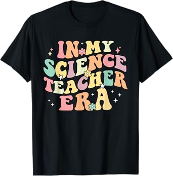In My Science Teacher Era Retro Back To School STEM Teacher T-Shirt for Men Women
