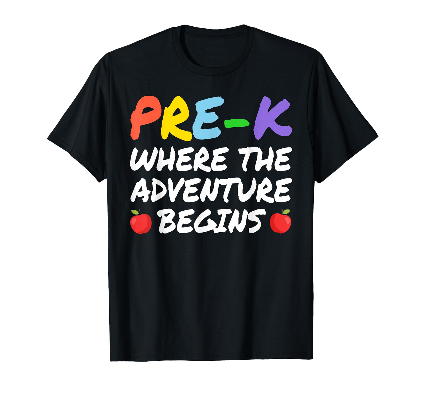 Funny Pre-K Teacher Art For Men Women Kindergarten Preschool T-Shirt