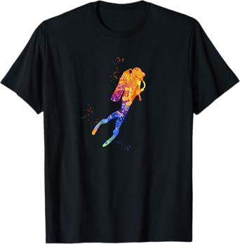 Scuba Diver Graphic - Ocean Scuba Diving Cloths T-Shirt