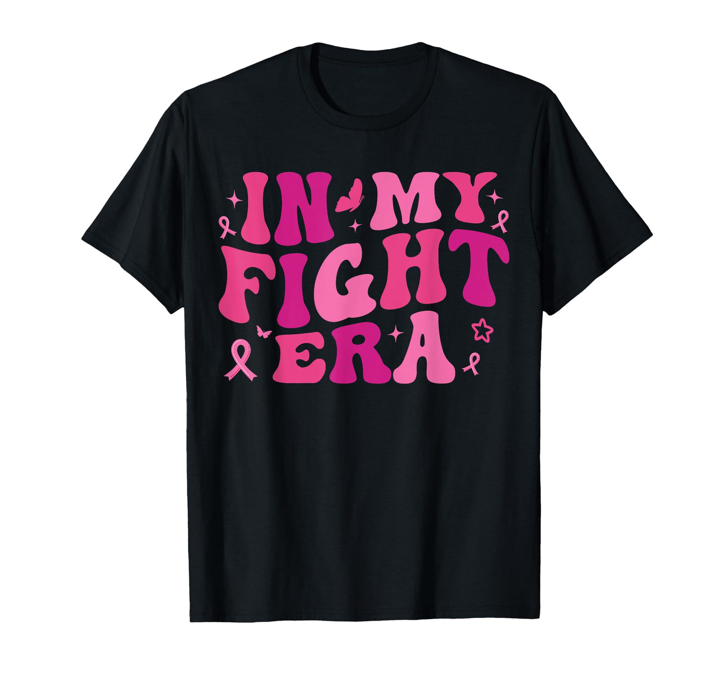 Breast Cancer Warrior Pink Ribbon T-Shirt