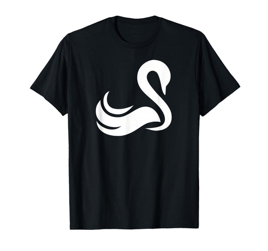 Drawn swan T-Shirt