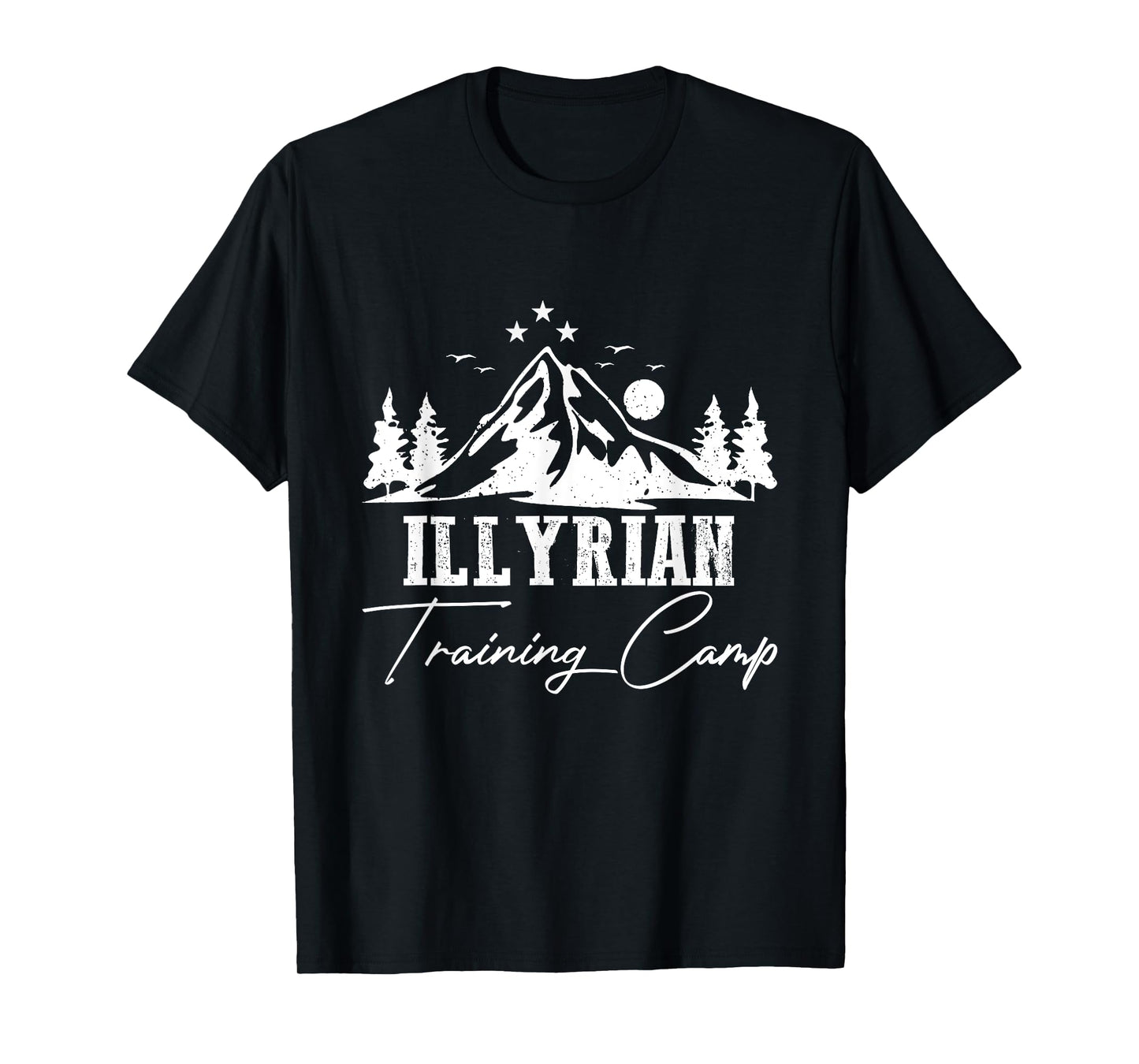 Camping Illyrian Training Camp Lover Summer Vacation T-shirt T-Shirt