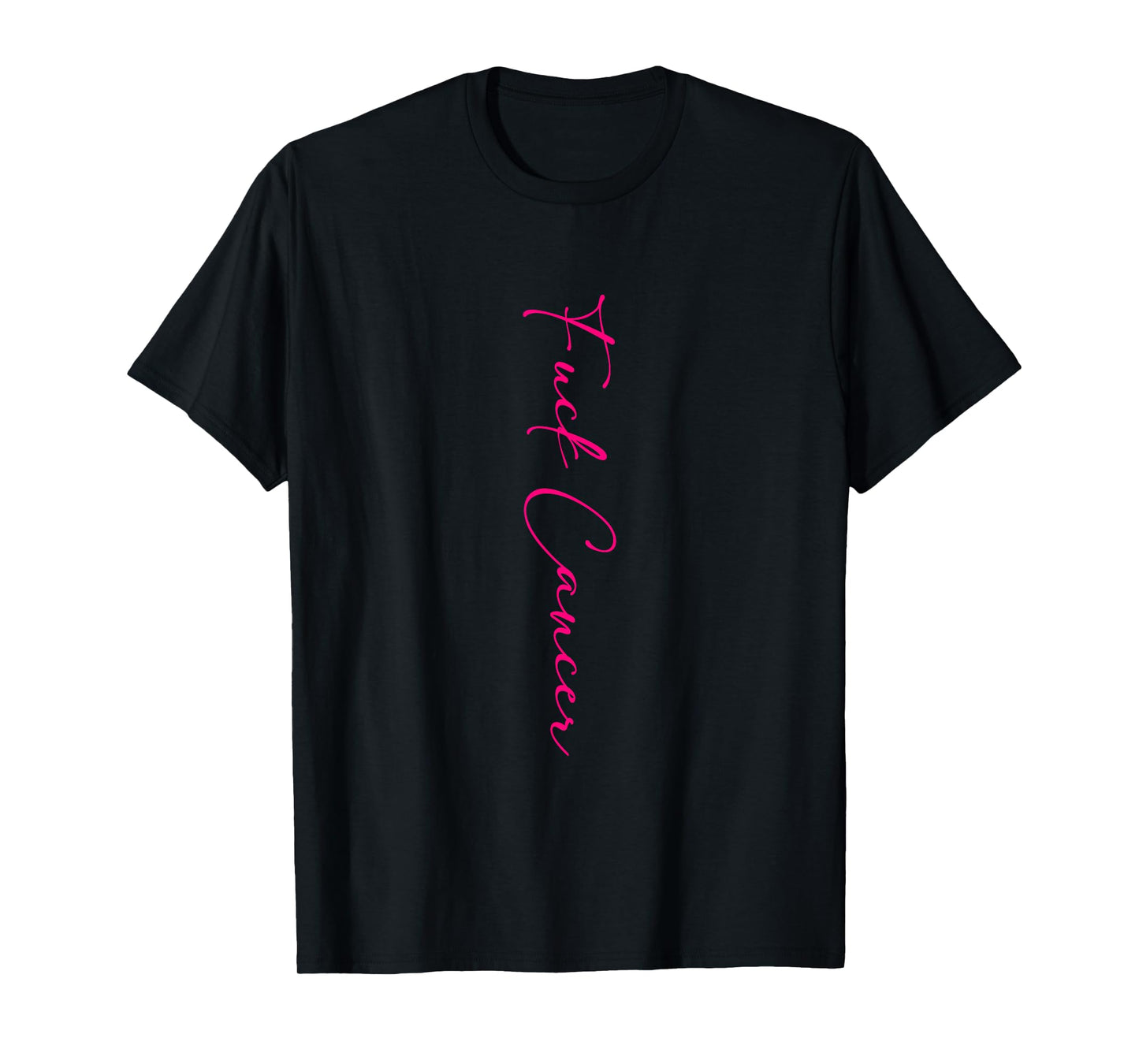 Fuck Cancer Retro Groovy Breast Cancer Awareness T-Shirt