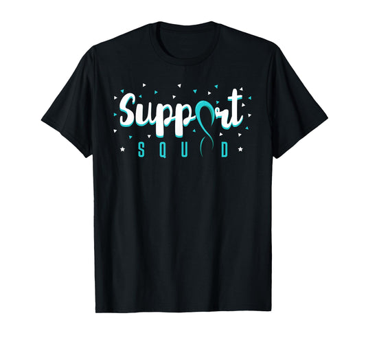 Support Squad Cervical Cancer Squamous Cell Carcinomas T-Shirt