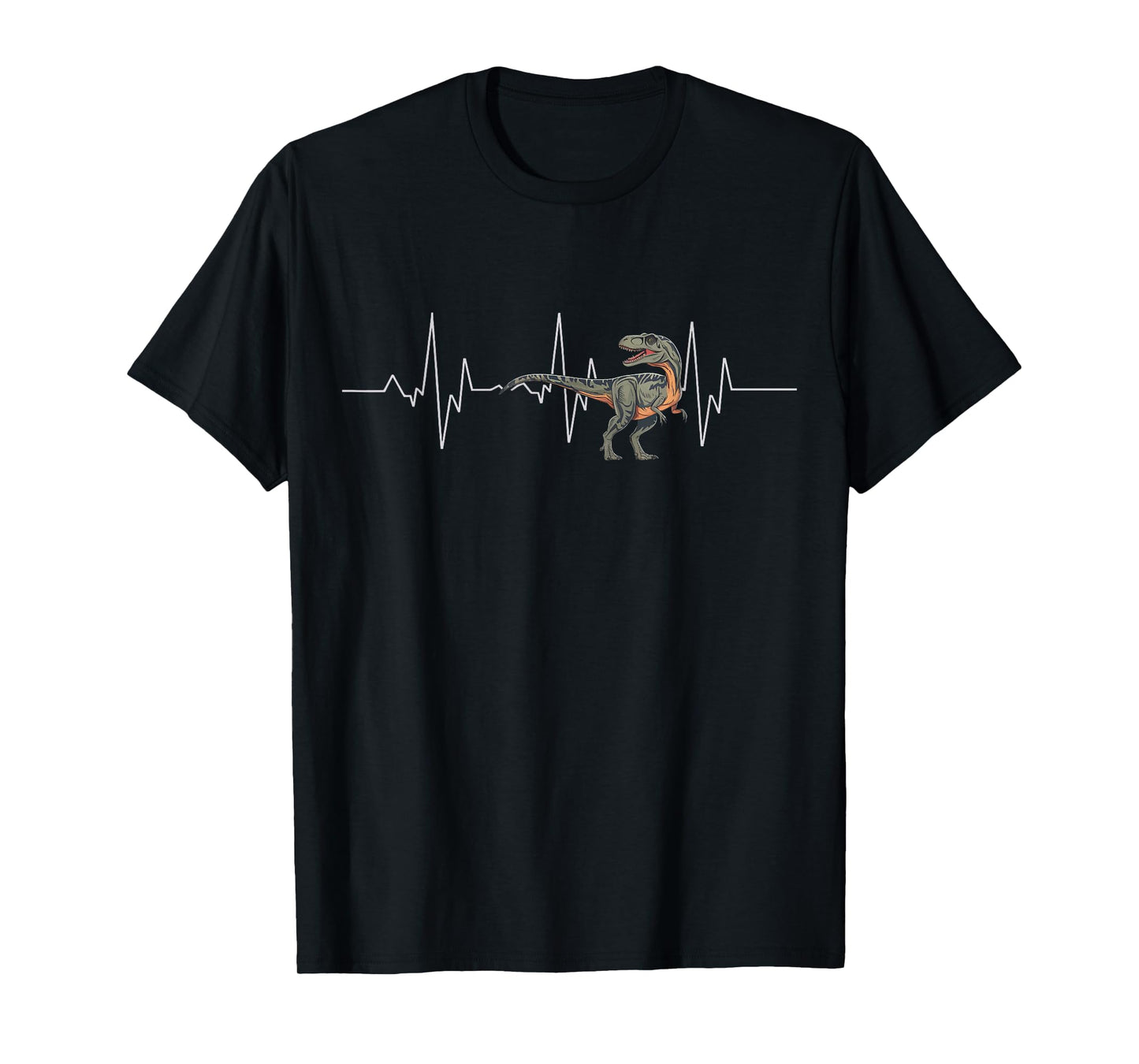 Utahraptor Heartbeat T-Shirt