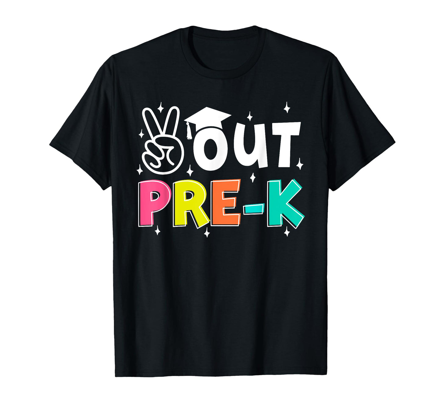 Peace Out Preschool Last Day of School Pre-k Student T-Shirt