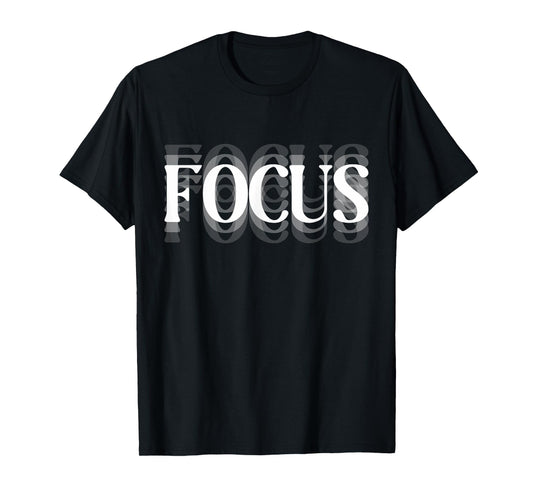 Focus Optical Illusion Trippy T-Shirt
