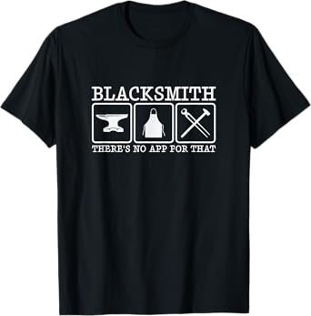 Blacksmith Metal Pounder Steel Workers Forge T-Shirt