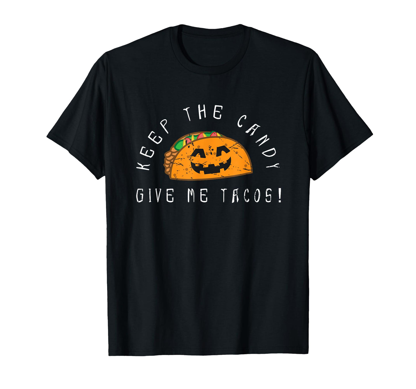 Cute Halloween Trick or Treating Taco Joke T-Shirt