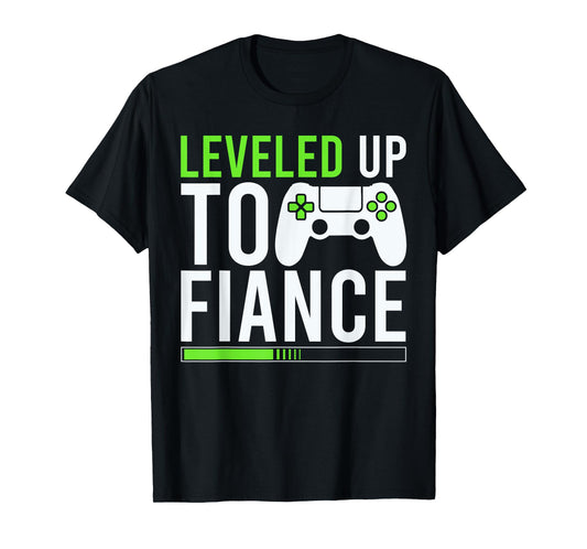 Fiance Level Unlocked Est.2025 I Leveled Up To Fiance T-Shirt