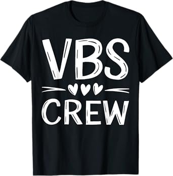VBS Crew Faith-Based Gathering Sunday School Teacher T-Shirt for Men Women Kids