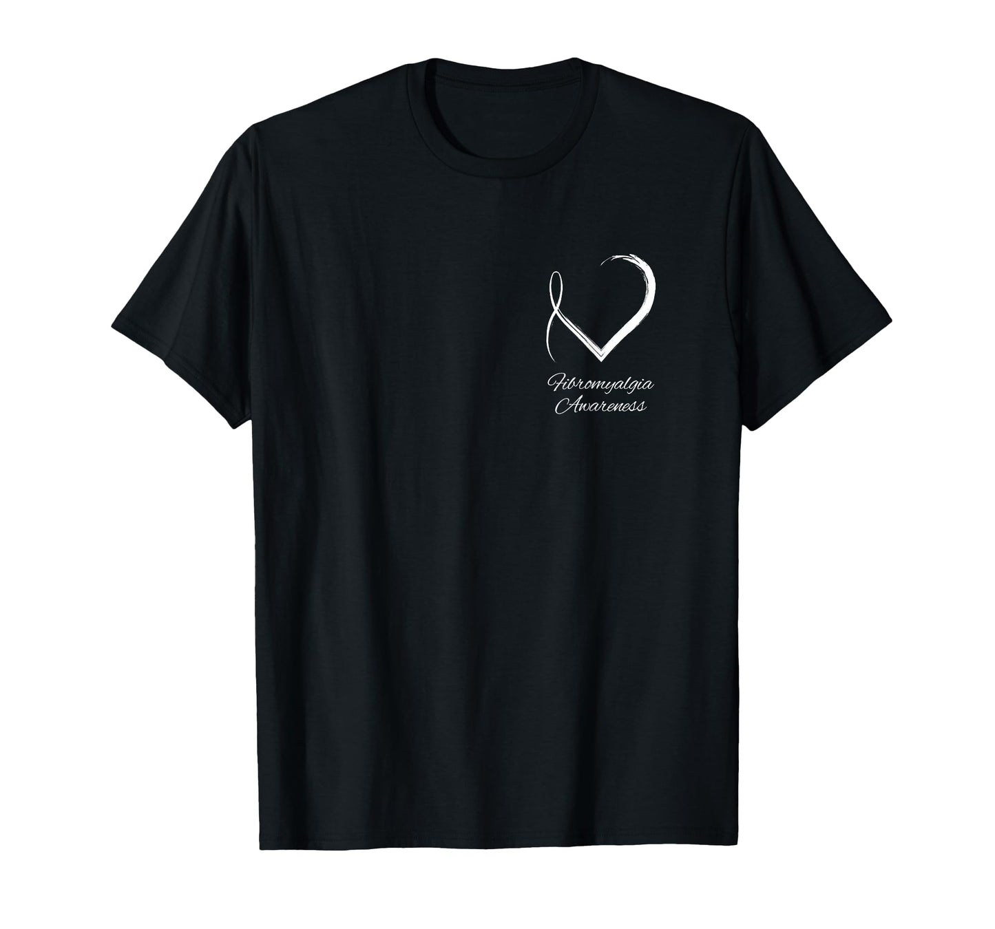 Subtle Fibromyalgia Heart, Fibromyalgia Awareness T-Shirt