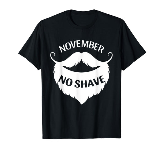 November No Shave T-Shirt