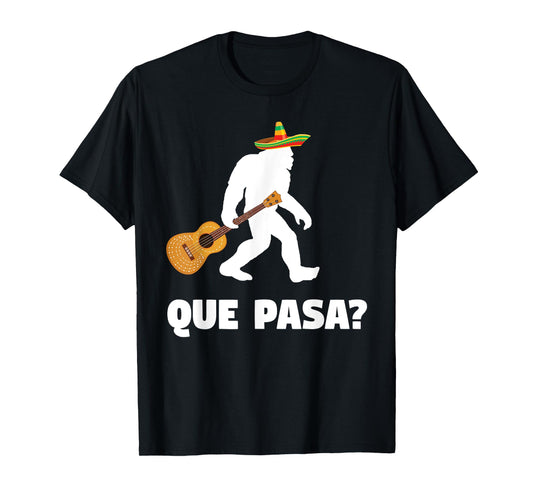 Bigfoot El Squatcho T Shirt Sasquatch Mexican Cinco de Mayo T-Shirt