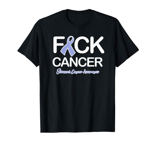 Fck Cancer Fuck Cancer Stomach Cancer Awareness T-Shirt
