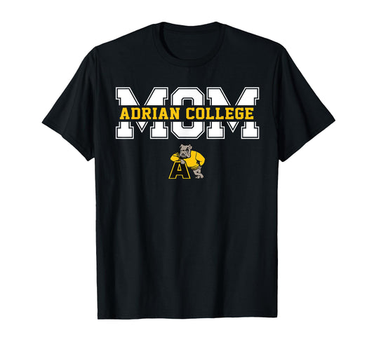 Adrian College Mom Mother Arch Vintage Design for Women T-Shirt