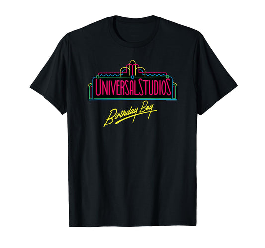 Universal Studios Marquee Birthday Boy T-Shirt