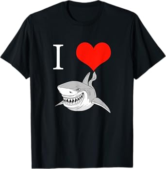 I Love Sharks T-Shirt