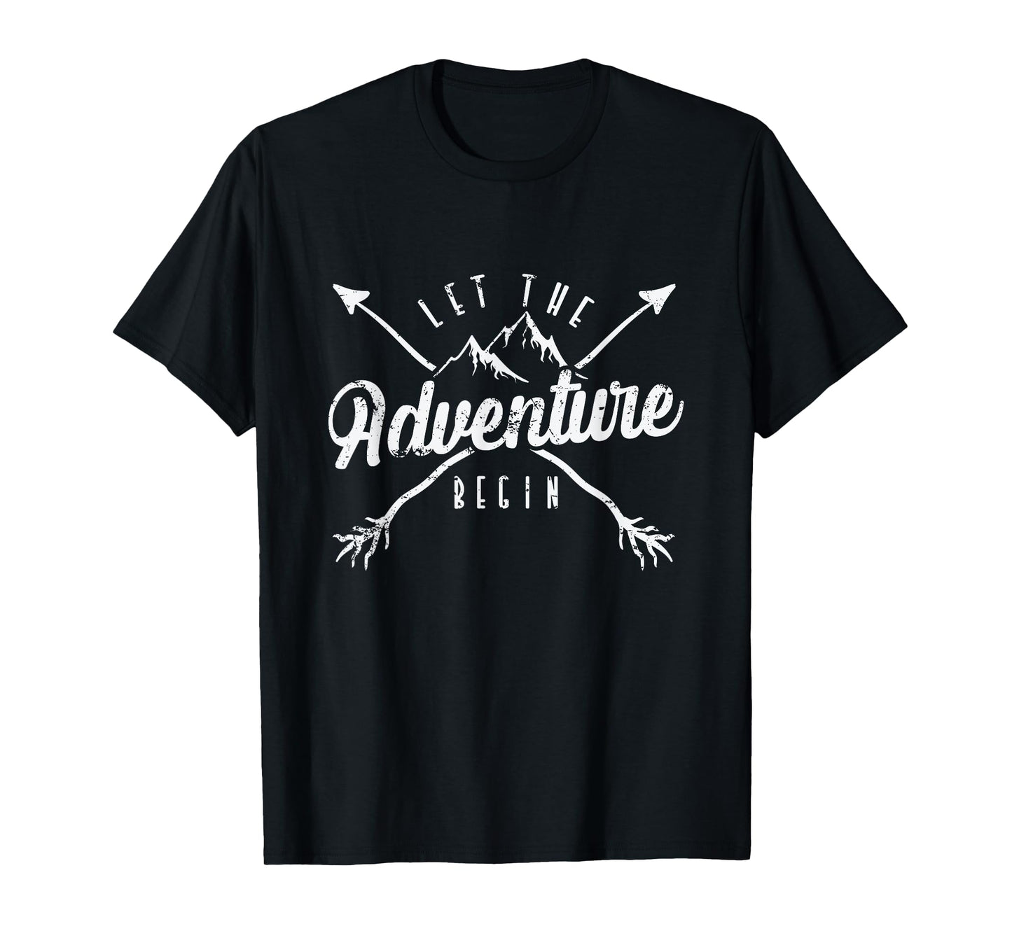 Camping "Let The Adventure Begin" T-Shirt