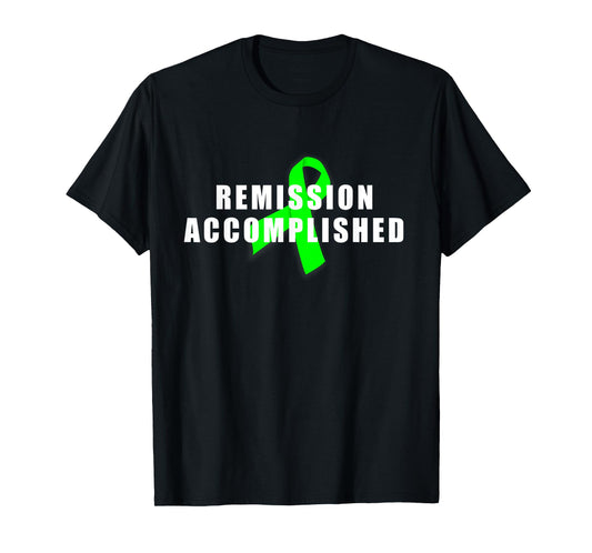 Remission Accomplished Lymphoma Cancer Support T-Shirt