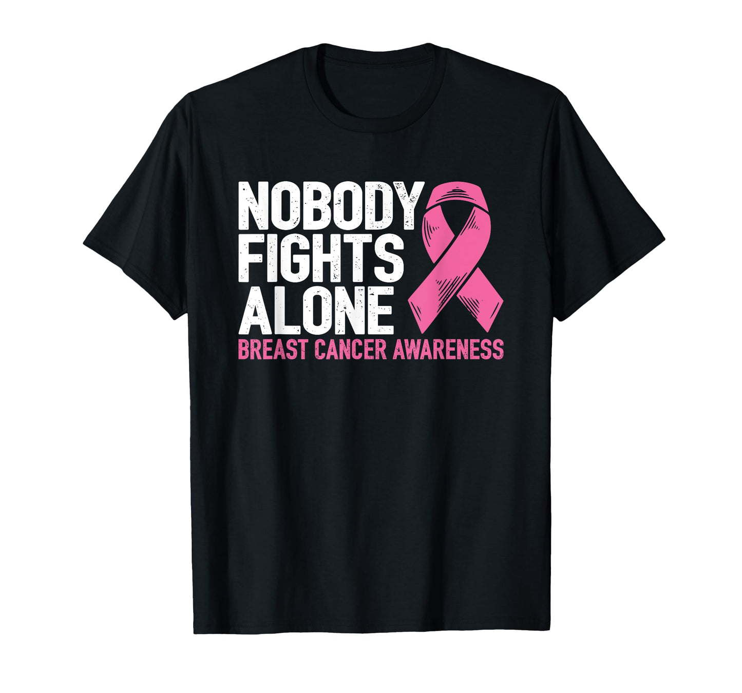 Breast Cancer Support Family Fight Breast Cancer Awareness T-Shirt