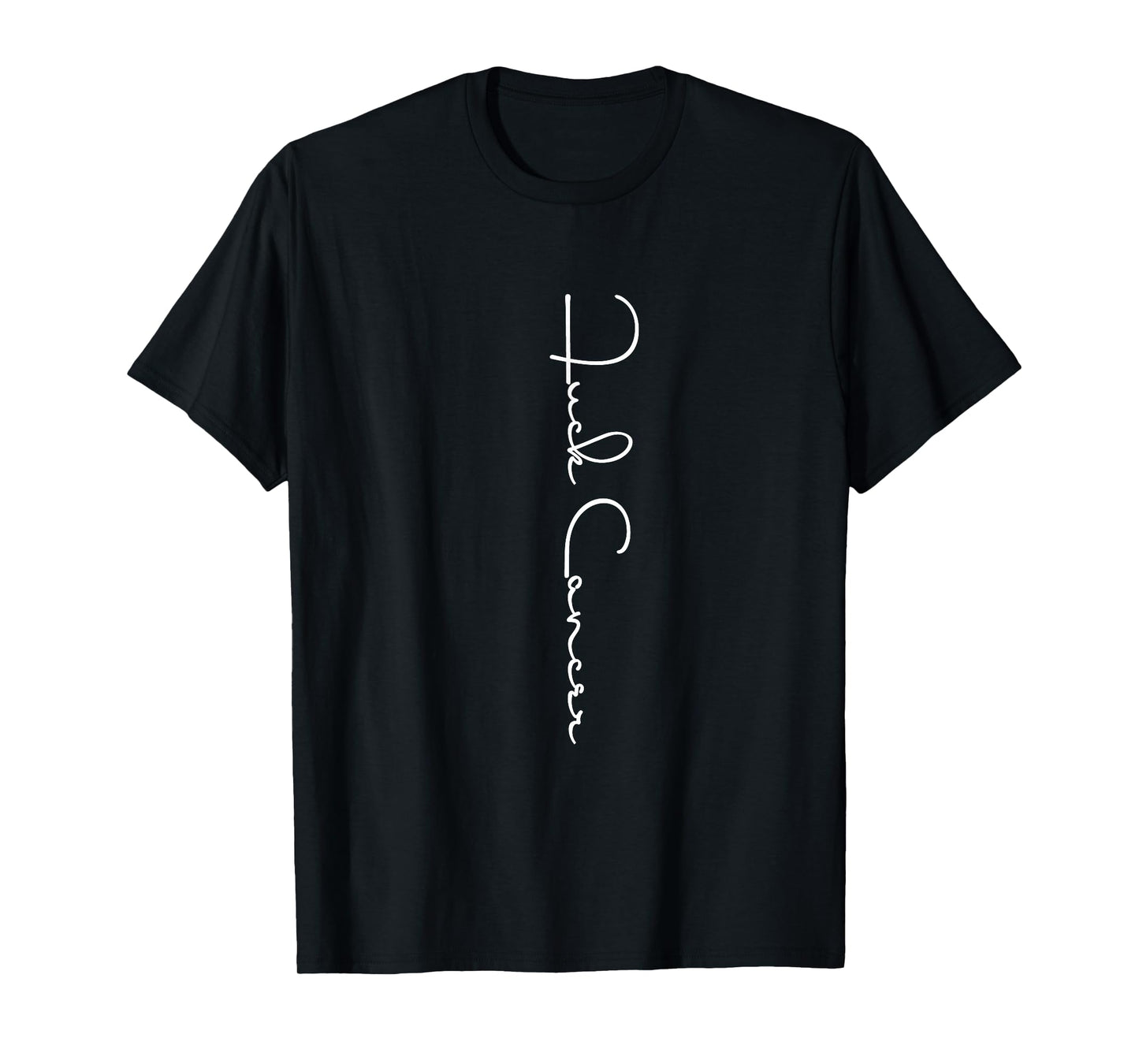Fuck Cancer Tshirt Hate Cancer Tee Breast Cancer Awareness T-Shirt