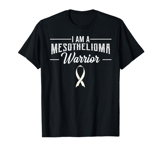 Mesothelioma Mesothelium Warrior Malignant Tumor Cancer Gift T-Shirt