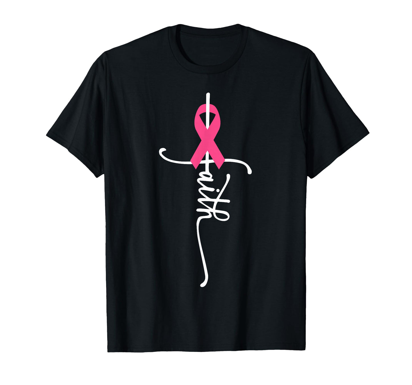 Breast Cancer Faith Breast Cancer Awareness Breast Cancer T-Shirt