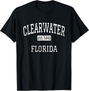 Clearwater Florida FL Vintage T-Shirt