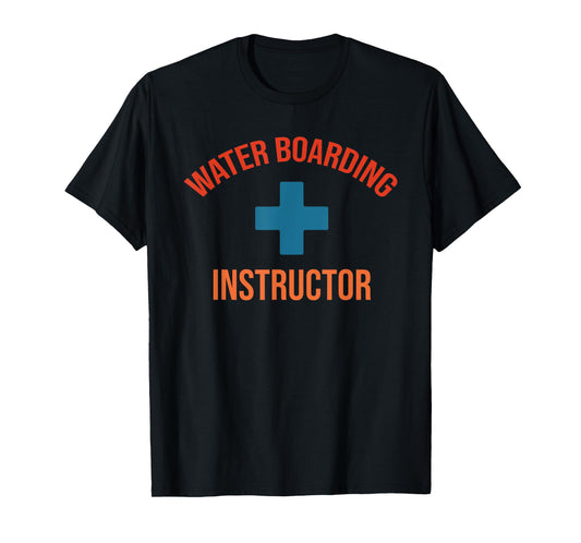 Water Boarding Instructor Vintage Apparel T-Shirt