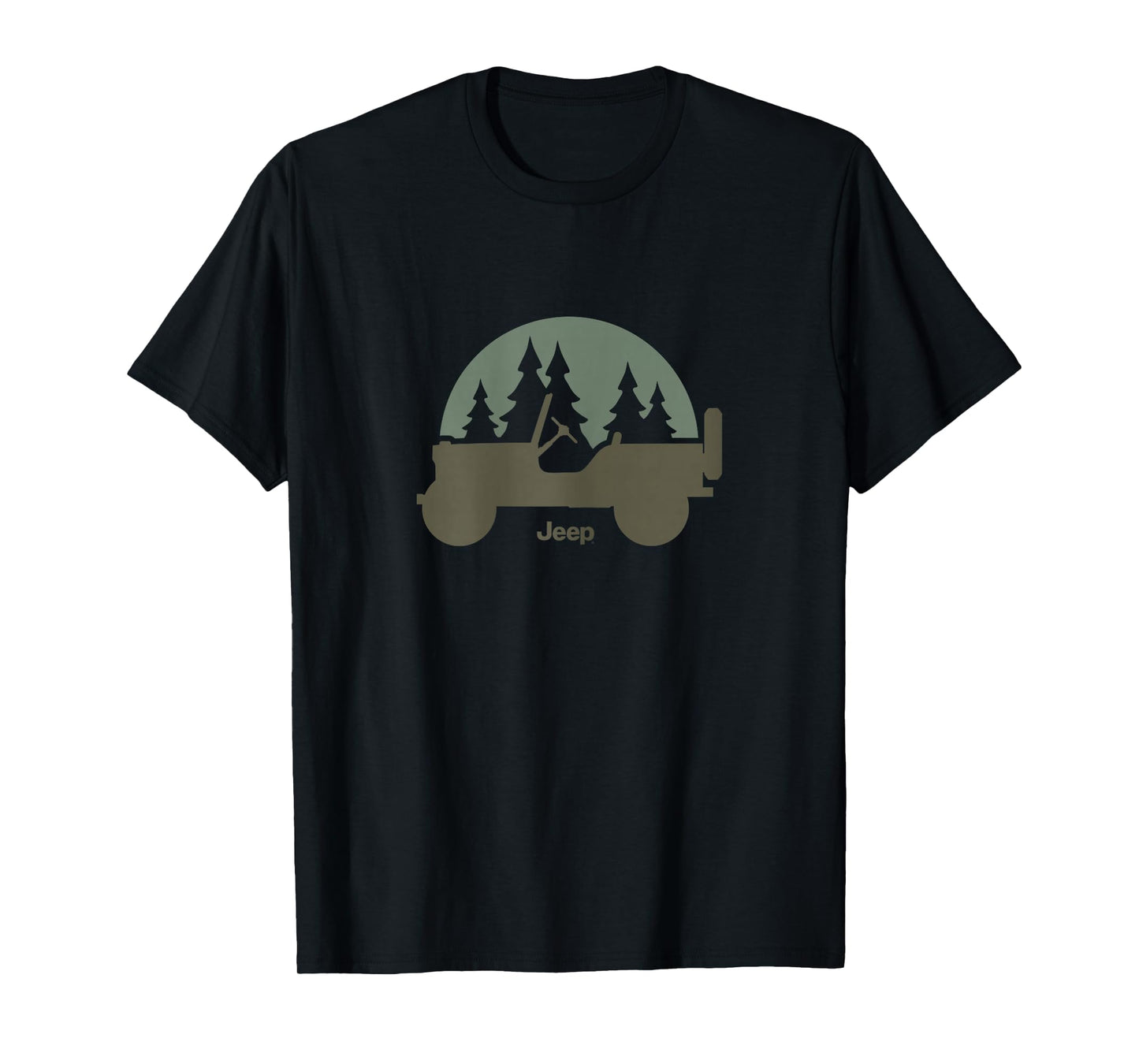 Jeep Willys Trees T-Shirt
