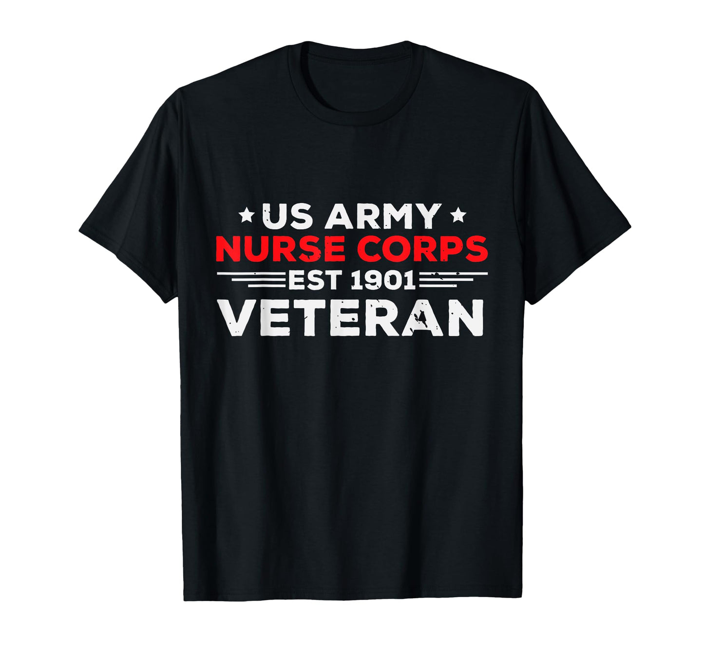 USA Army Nurse Corps Veteran Patriotic T-Shirt