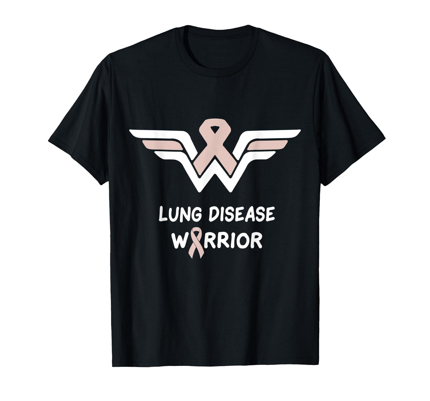 Lung Disease Awareness Warrior Support Survivor Pearl Ribbon T-Shirt