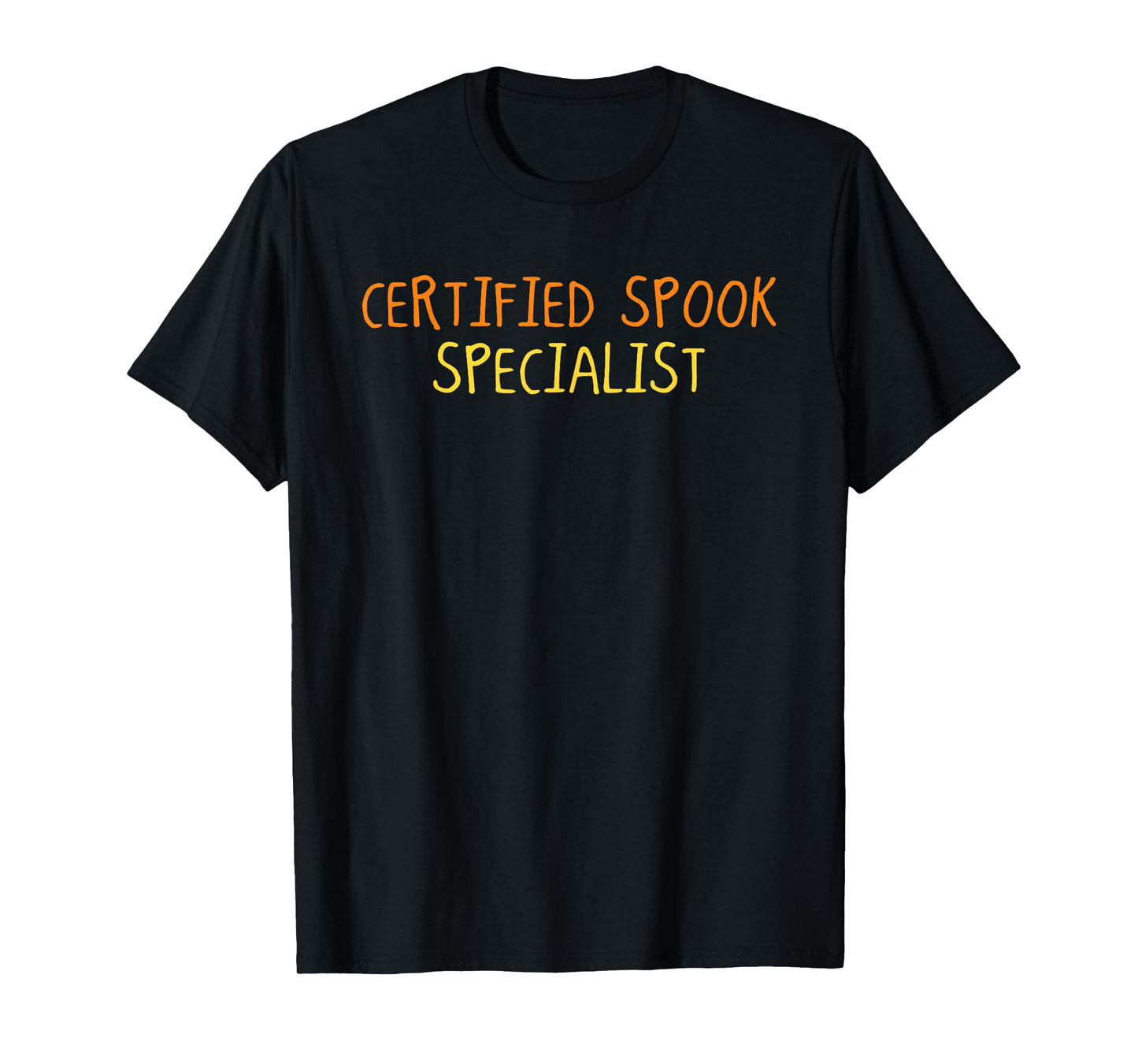 Certified Spook Specialist Halloween Funny Spooky Season T-Shirt