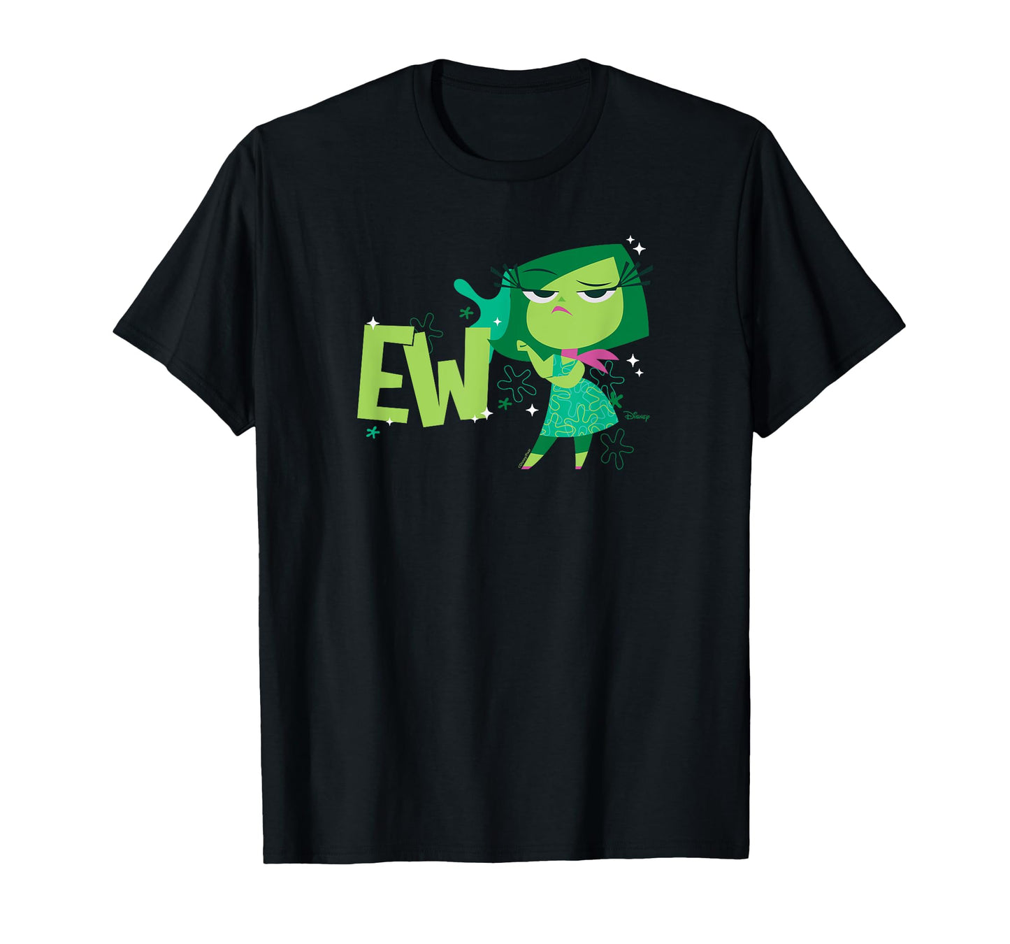 Inside Out 2 - Disgust Emotion Character EW T-Shirt