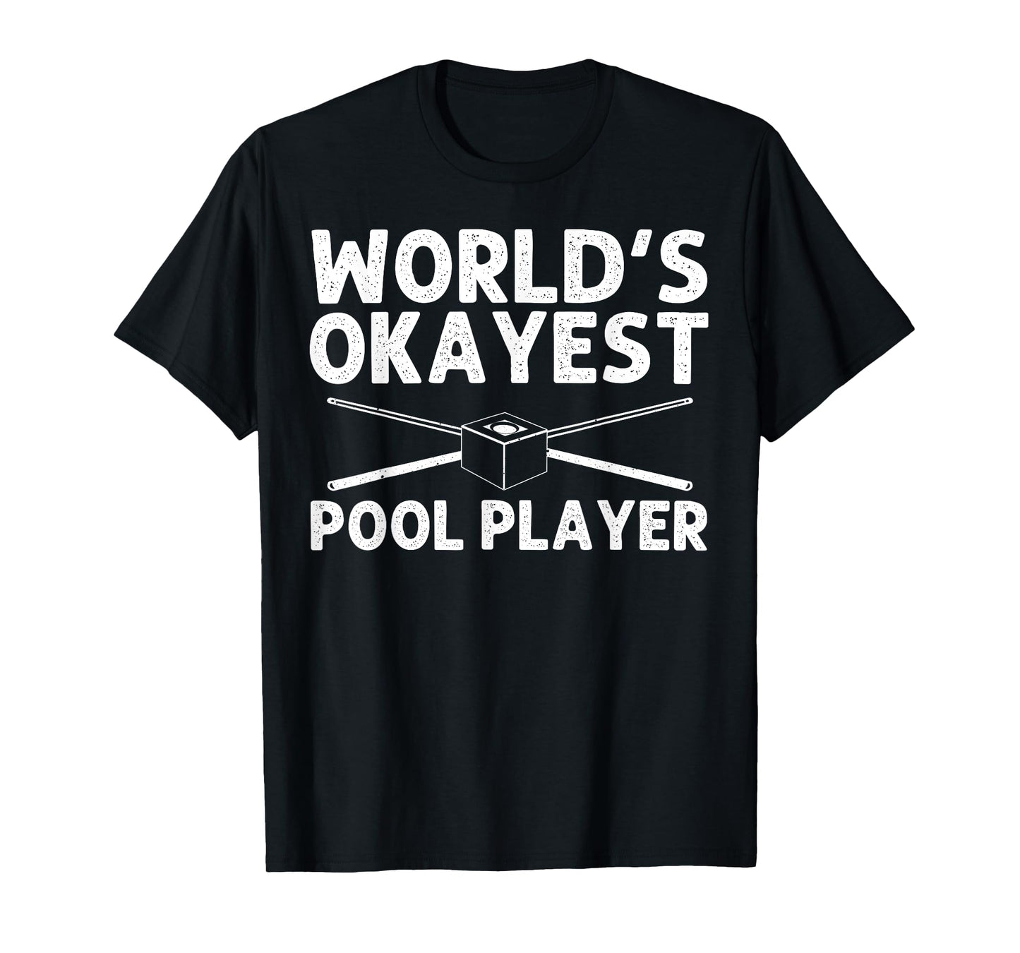 Funny Pool Art for Men Women Billiards Lover Pool Player T-Shirt