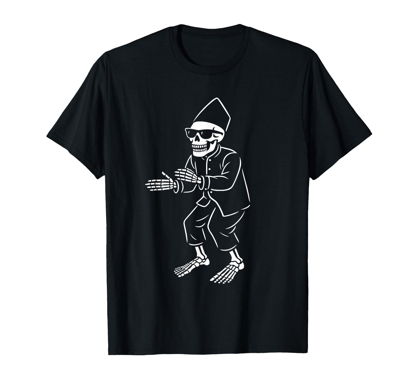 Aura Farming Skeleton Funny Gen Alpha Halloween Meme T-Shirt