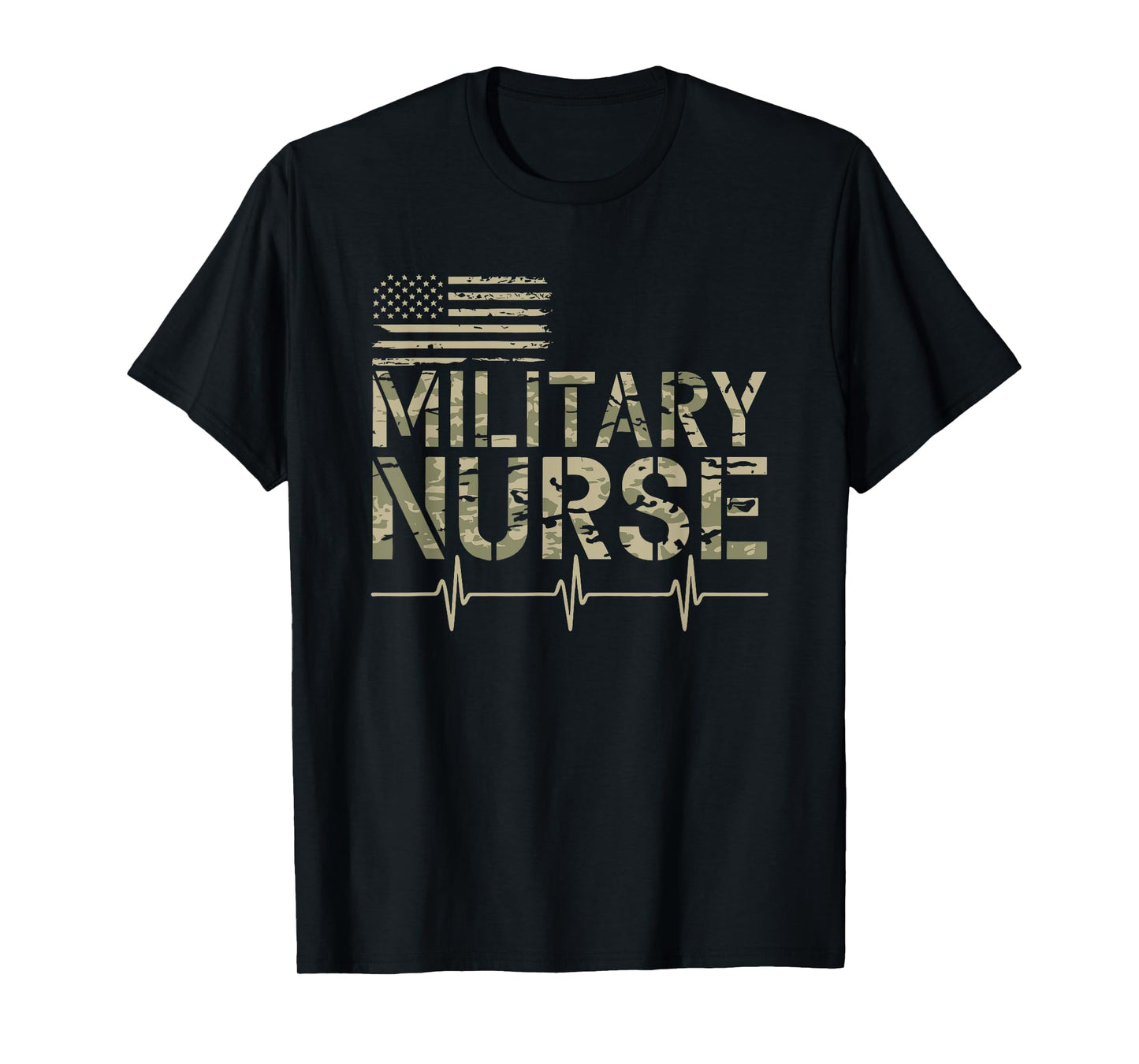 Military Nurse, American Veteran VA Nursing Corp T-Shirt